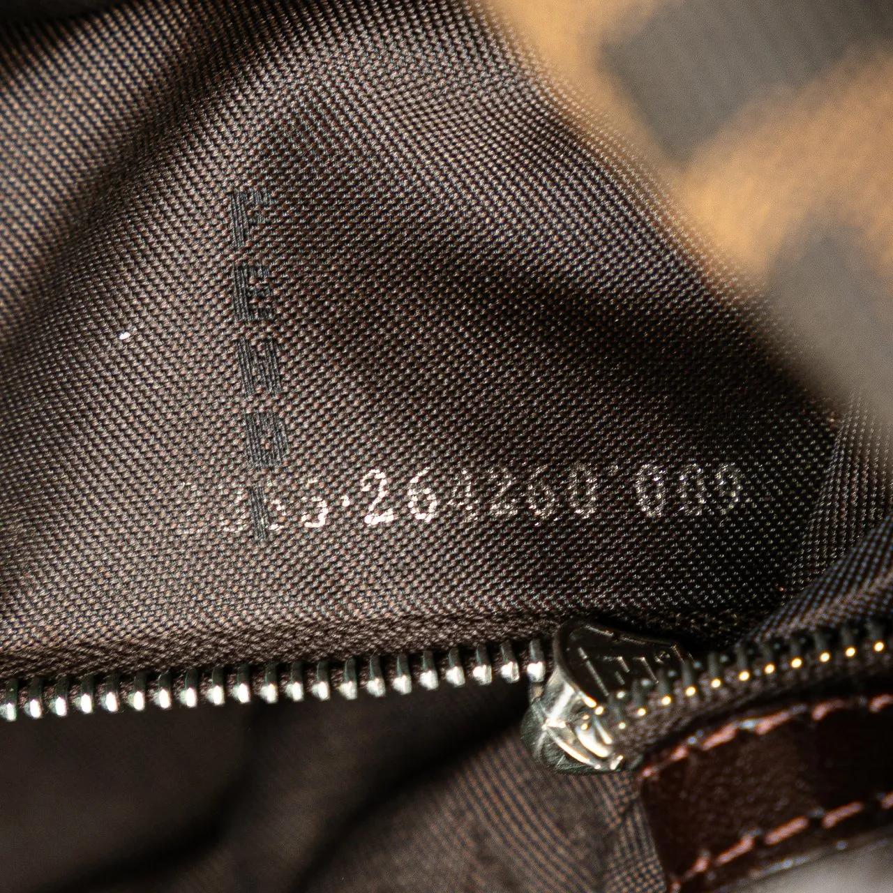 Thumbnail - Fendi Hobo Bags - Zucca Canvas Double Flap Shoulder Bag - Gr. unisize - in Braun - für Damen