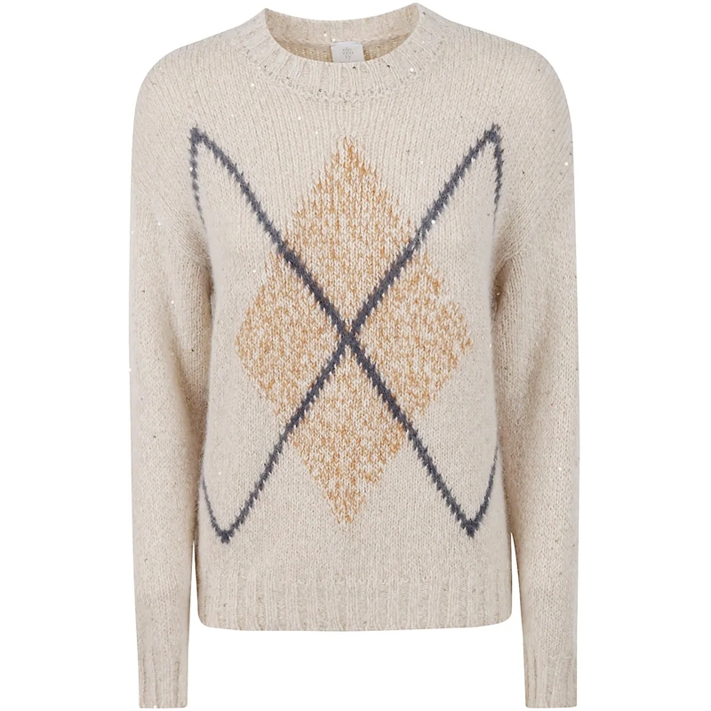 Eleventy  Sweaters Sand beige
