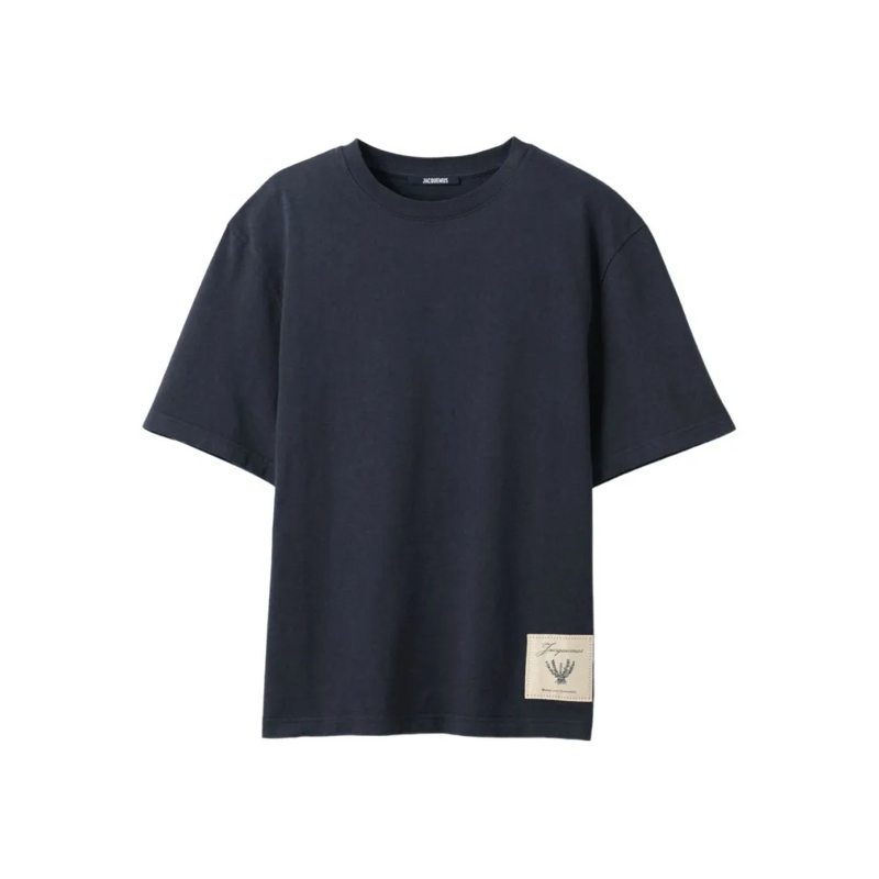 Jacquemus T-shirt Crew Neck T-Shirt Blue