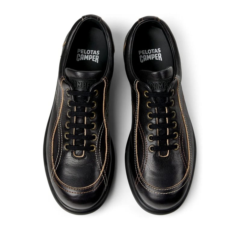 Camper Low-Top-Sneaker Sneaker Pelotas Ariel Hella Twins schwarz(Image 5)