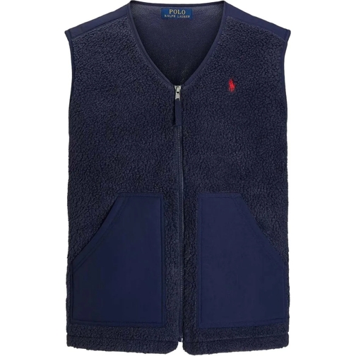 Ralph Lauren Daunenjacken Hi-pile Fleece Vest Jacket blau