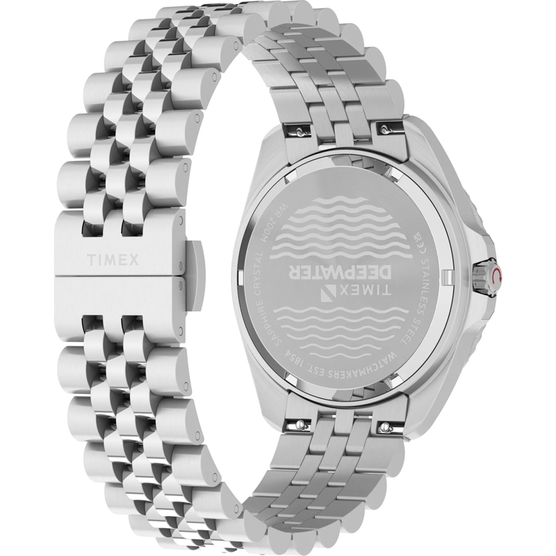 Timex Quarzuhr Quarz-Analoguhr Deepwater Arctic silber(Image 5)