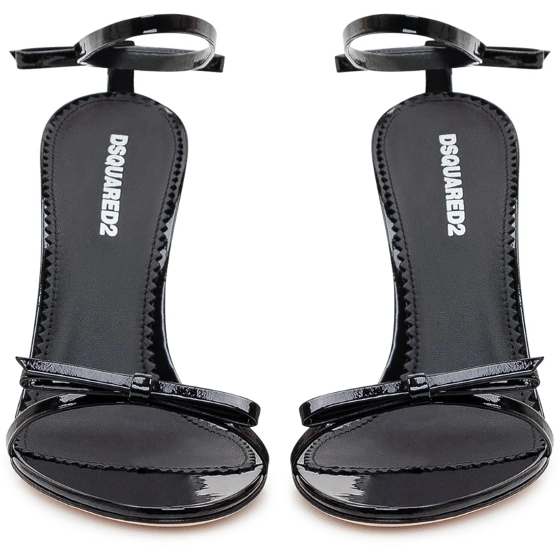 Dsquared2 Sandalen Sandalo Con Tacco Alto e Cinturino alla Caviglia schwarz(Image 2)