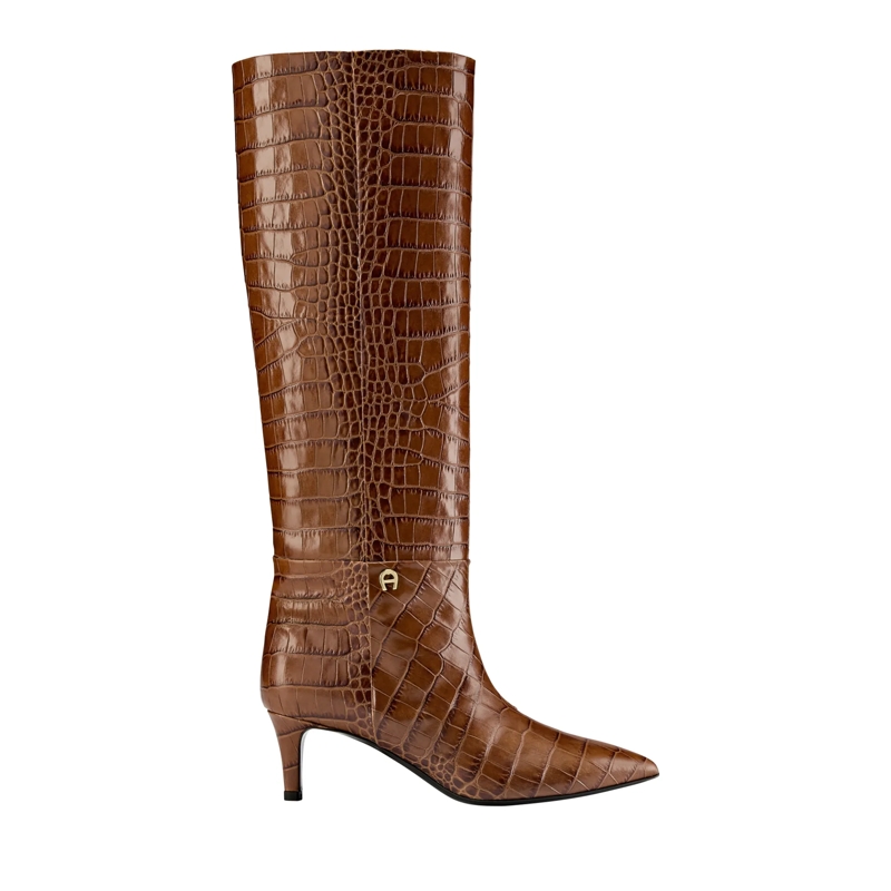 AIGNER Stiefel heel boot MADONNA 14A cognac