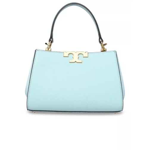 Tory Burch 'Eleanor' Mini Bag In Light Blue Leather Blue Mini Tas