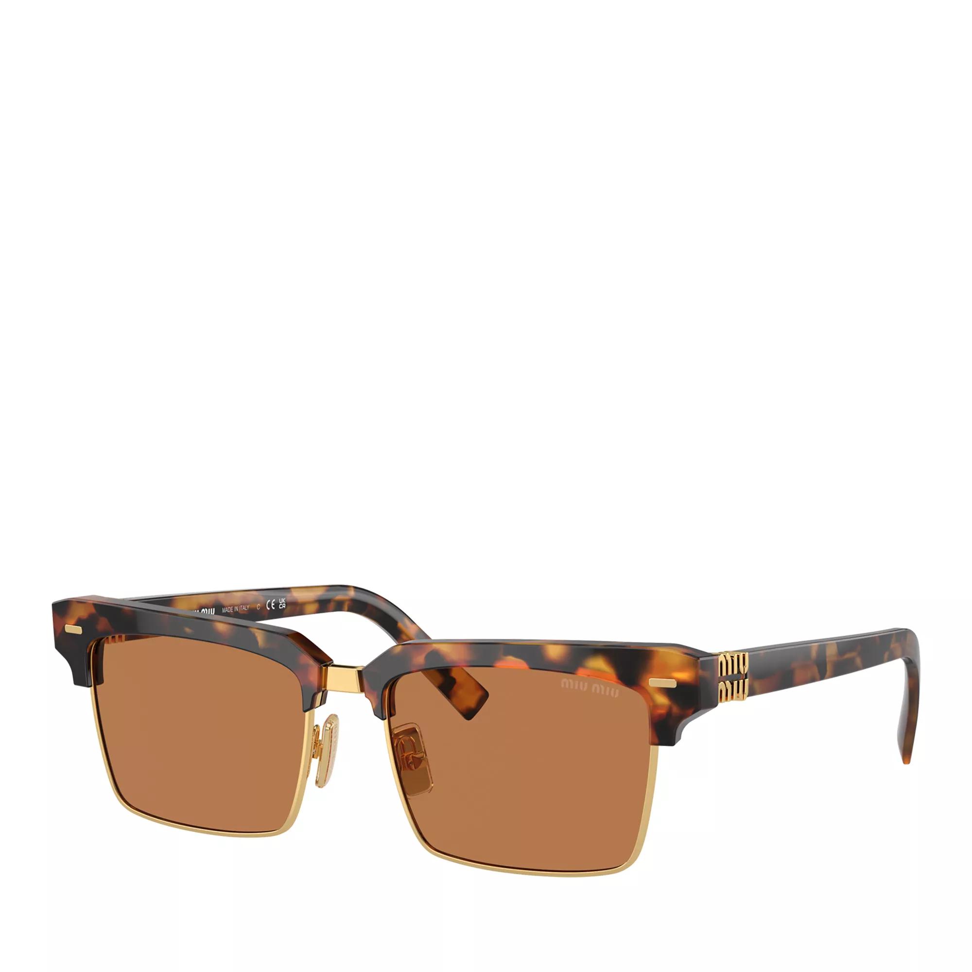 Miu Miu Sonnenbrille - 0MU 10ZS 54 19P2Z1 - Gr. unisize - in Braun - für Damen