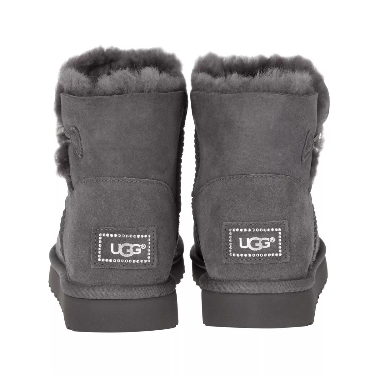 Ugg mini button outlet bling