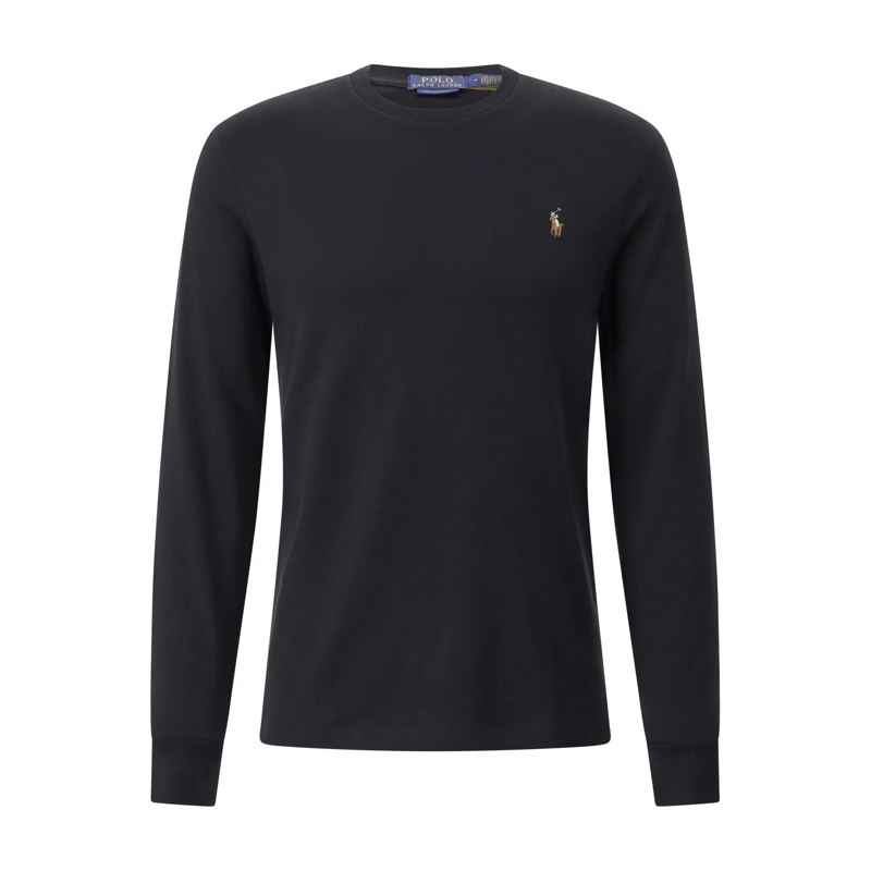 Polo Ralph Lauren Hemd Longsleeve mit Logo Schwarz