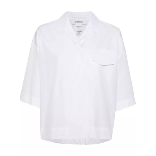 Sportmax Short Sleeve Shirt White 
