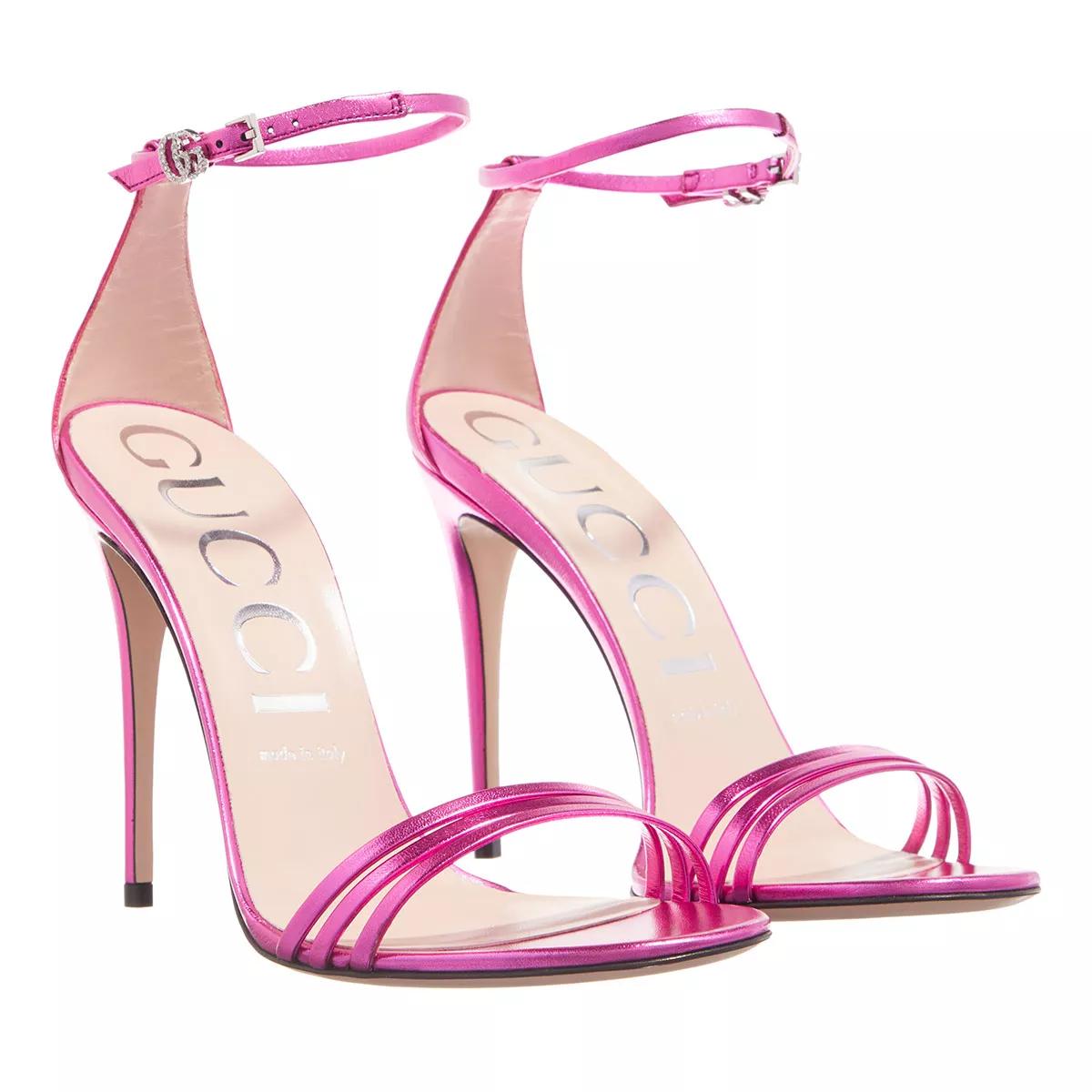 Pink gucci sandals online