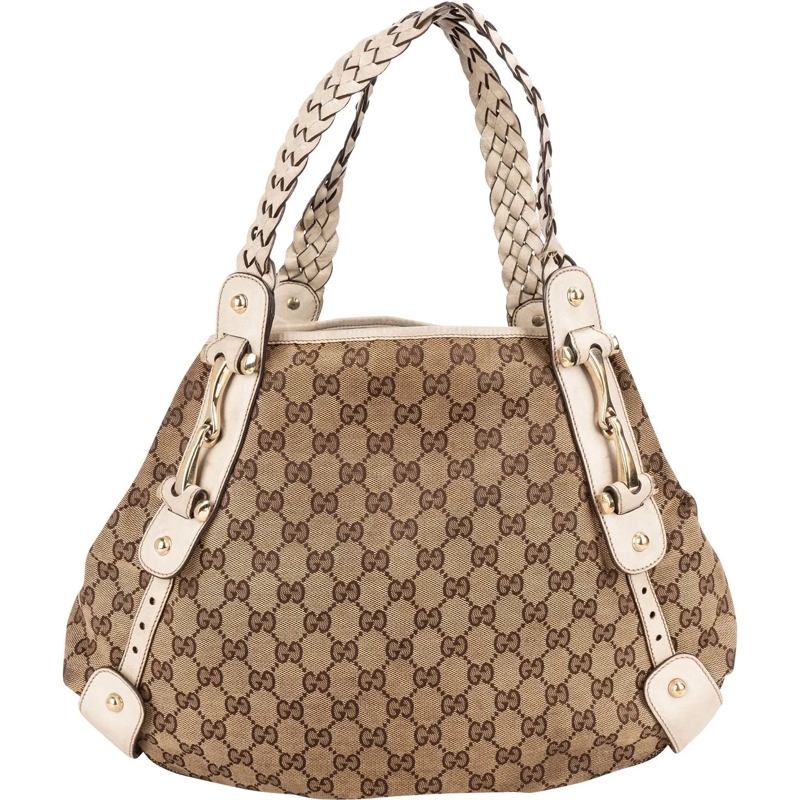 Gucci Tote Gucci GG Monogram Pelham Handbag braun