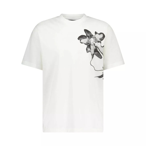 Y-3 T-Shirt mit Logo & Blumenmotiv 48104166621530 Weiß 