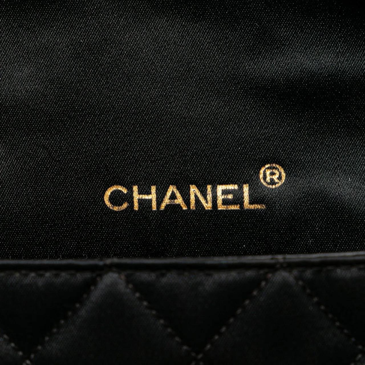 Thumbnail - Chanel Hobo Bags - CC Quilted Satin Bijoux Chain Single Flap - Gr. unisize - in Schwarz - für Damen