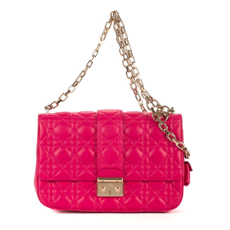 Christian Dior Crossbody Bag Miss Dior Medium fuschsia