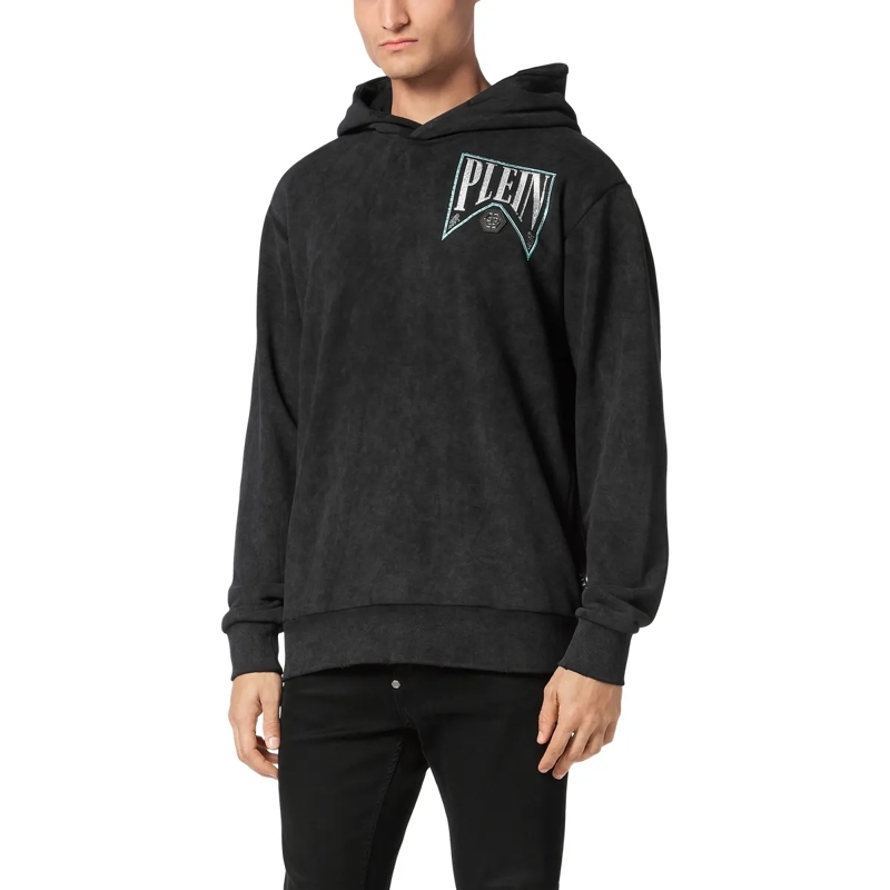 Philipp Plein Top Hoodie schwarz(Image 3)
