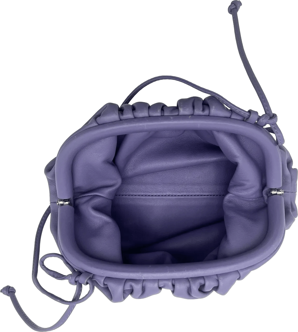 Thumbnail - Bottega Veneta Crossbody Bags - Bottega Veneta Mini Pouch - Purple - Gr. unisize - in Orange - für Damen