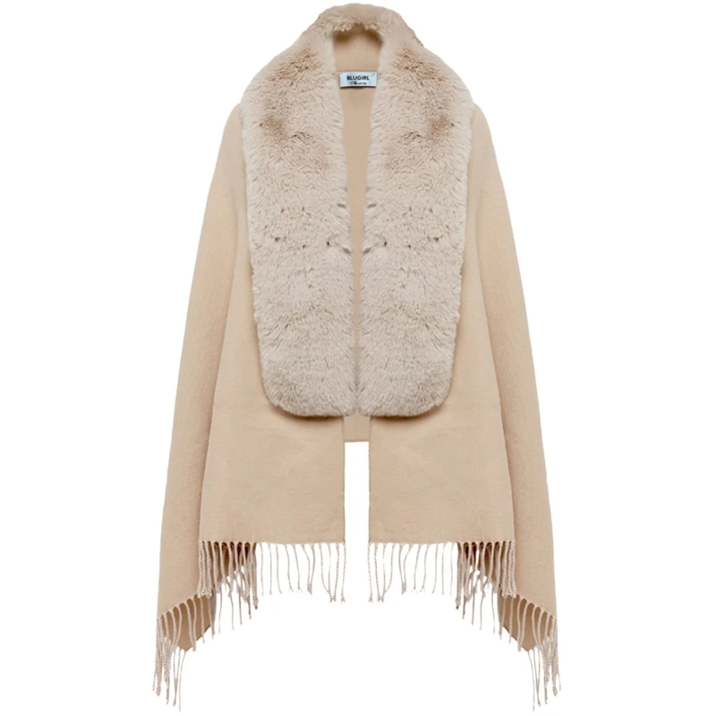 Blugirl Écharpe en laine Scarfs Chalk weiß