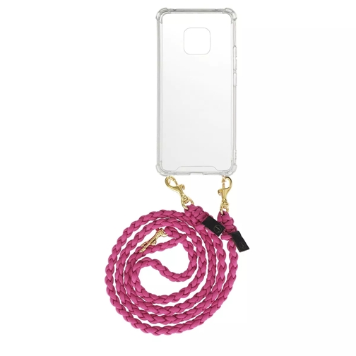 fashionette Smartphone Mate 20 Pro Necklace Braided Berry Handyhülle