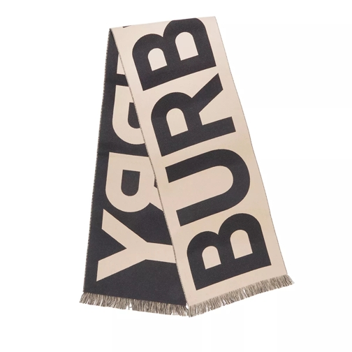Burberry Scarf Archieve beige Wollen Sjaal