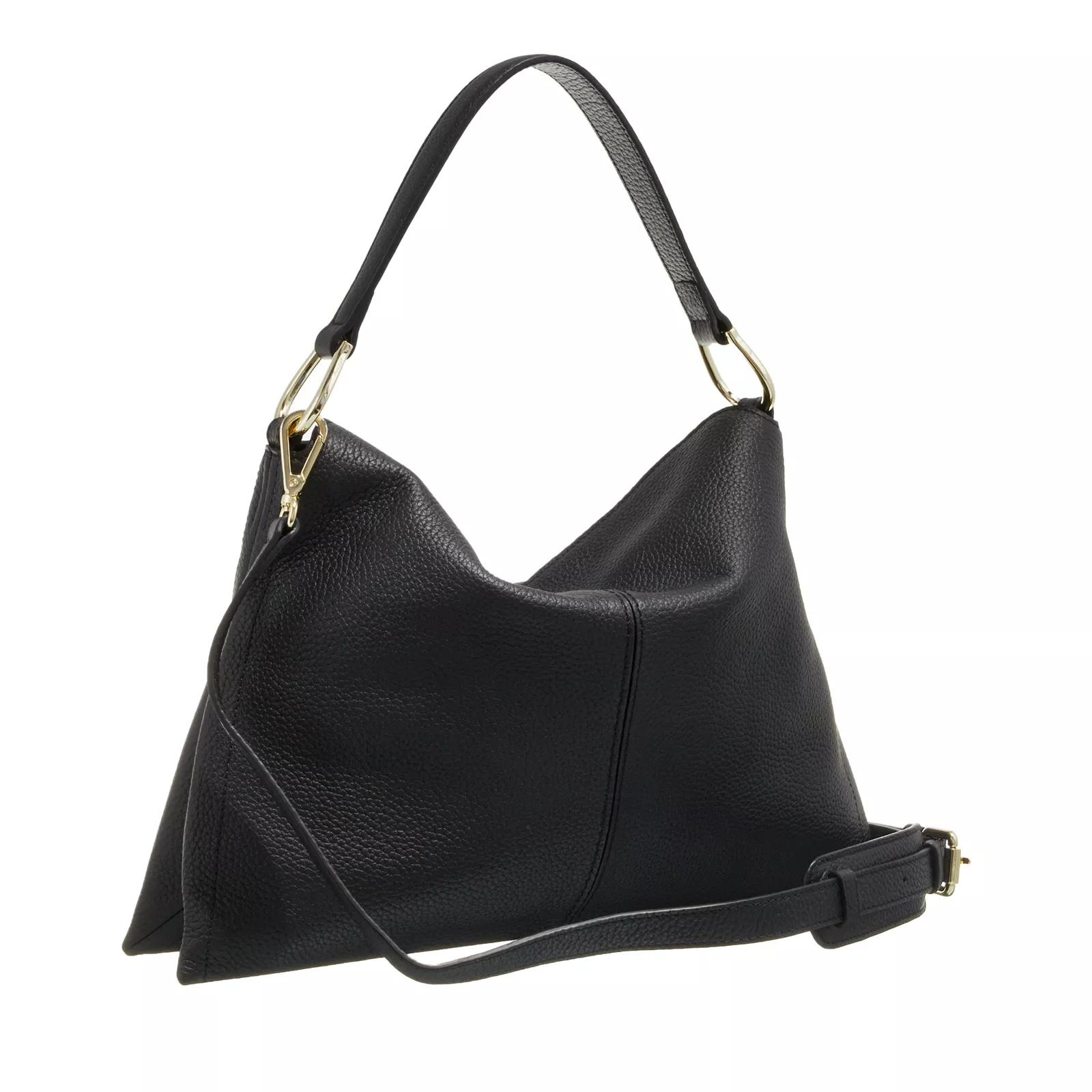 aigner Hobo bags Savannah in zwart