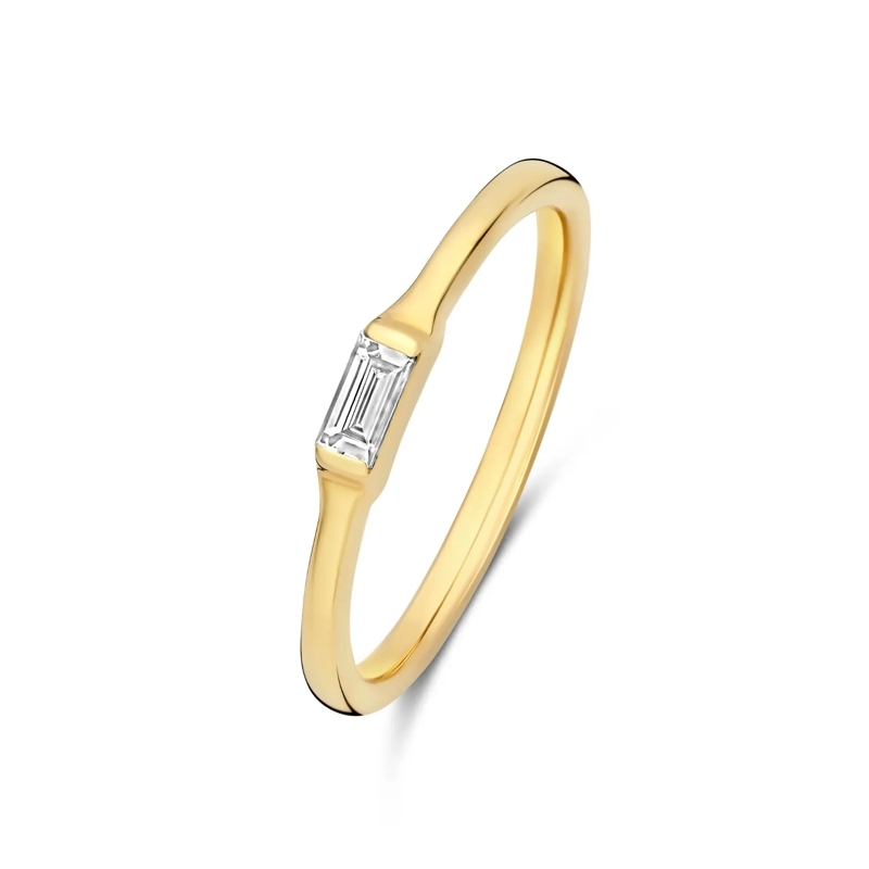 Isabel Bernard Bague diamant De la Paix Lucia 585 Gold Ring Gold