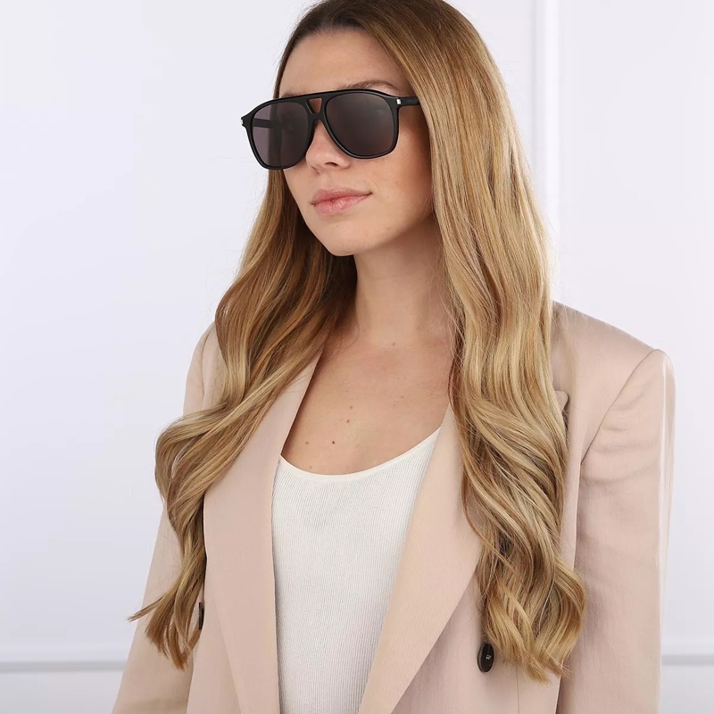 Saint Laurent Sonnenbrille SL 596 DUNE BLACK-BLACK-BLACK(Image 2)
