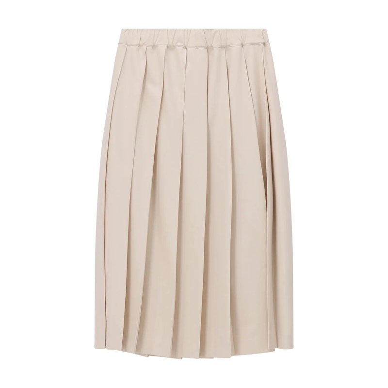 Fabiana Filippi Minirok Plissierter Midirock beige(Image 3)