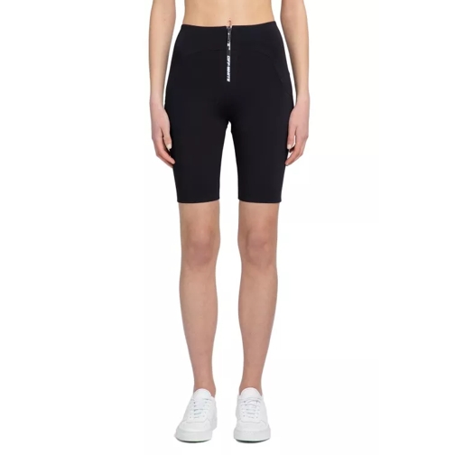 Off-White Zip Logo Cycling Shorts Black 