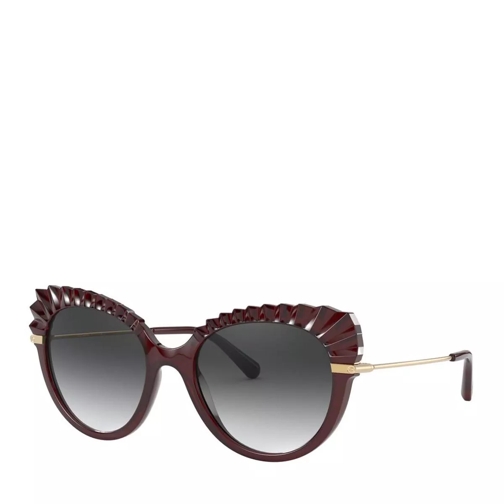 Dolce&Gabbana Women Sunglasses Eternal 0DG6135 Transparent Dark Red Sonnenbrille