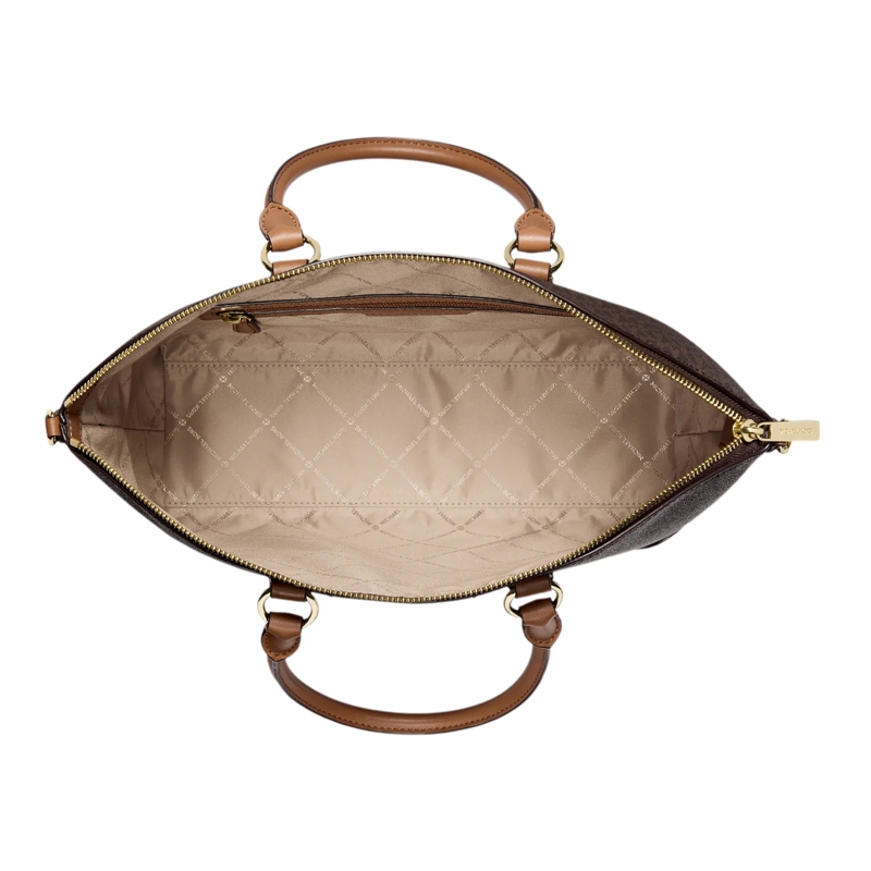 MICHAEL Michael Kors Satchel Murphy Lg Ew Dome Satchel Brn/Acorn(Image 3)