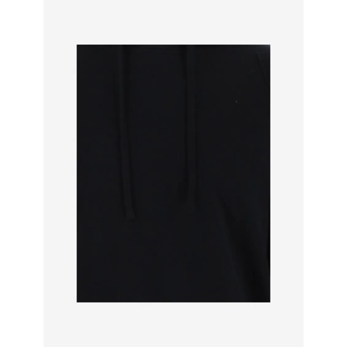 CP Company Hoodie Sea Island Cotton Sweatshirt With Logo Black (Image 3)