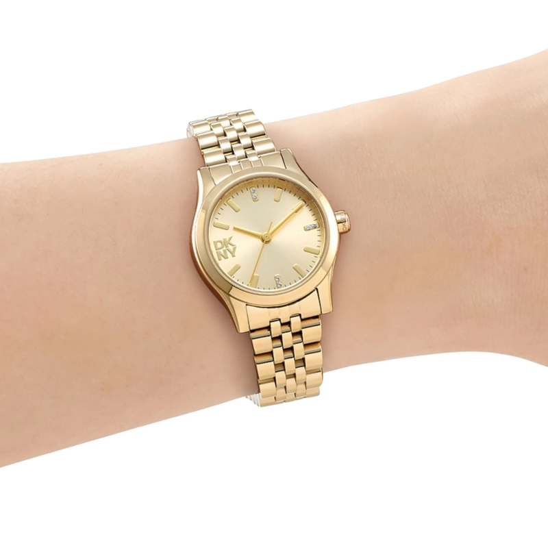 DKNY Quarzuhr Quarzuhr Essentials Watch gold(Image 5)