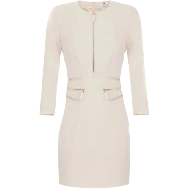 Elisabetta Franchi Jupe midi Dresses White weiß