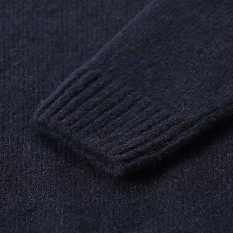 FILIPPO DE LAURENTIIS Pull Pullover aus Alpaka-Woll-Mix orange(Image 9)
