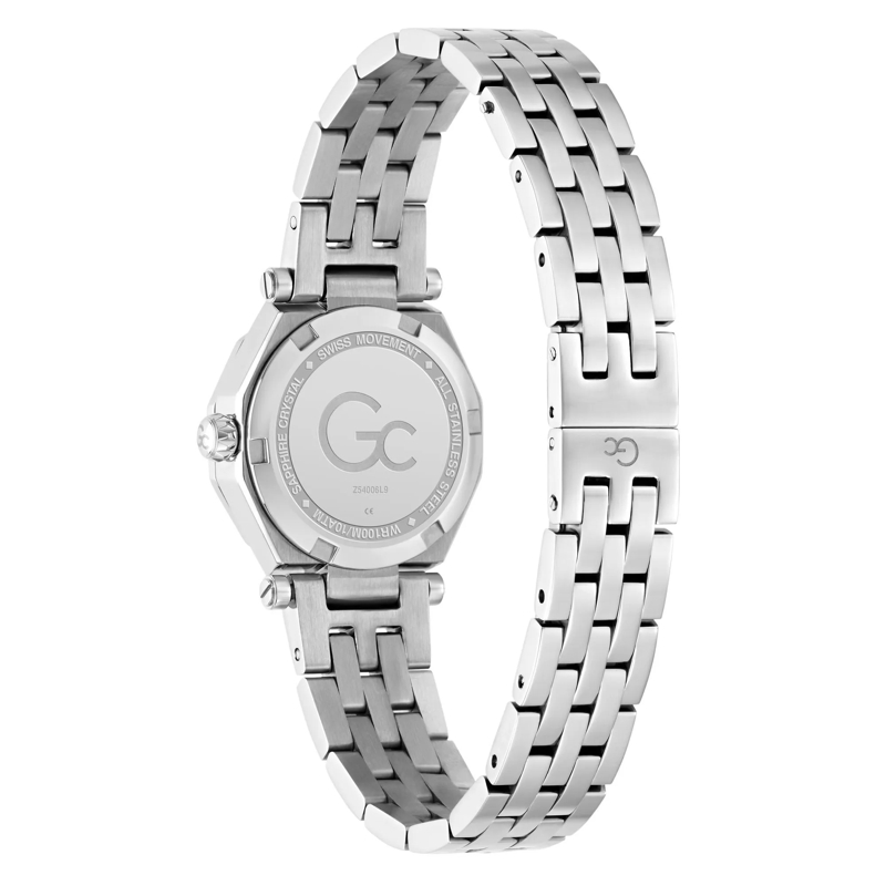 GC Quarzuhr Quarz-Analoguhr Gc Gleam Mini silber(Image 4)