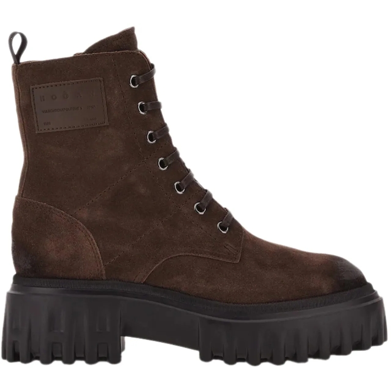 Hogan Bottes Boots Cocco braun