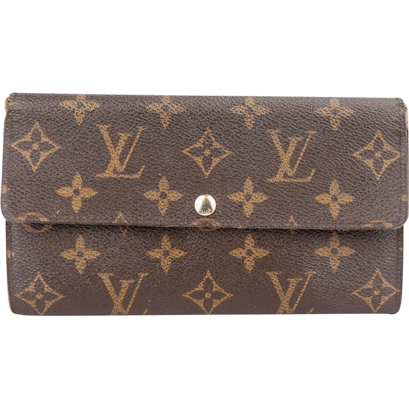 Louis Vuitton Geldbörse Louis Vuitton Canvas Monogram Sarah Wallet mehrfarbig