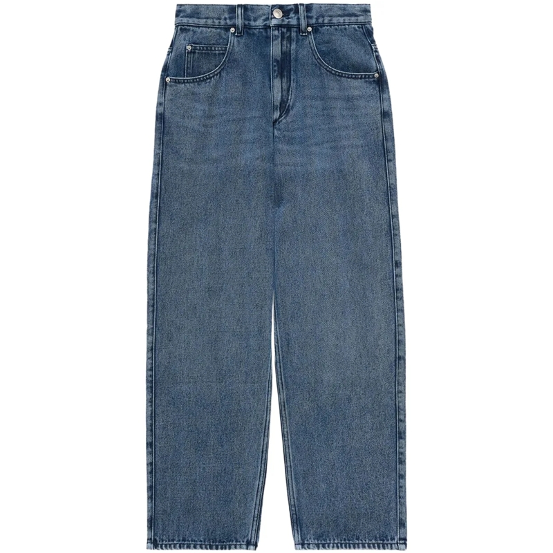 Isabel Marant Jeans mit geradem Bein Jeans Clear Blue blau