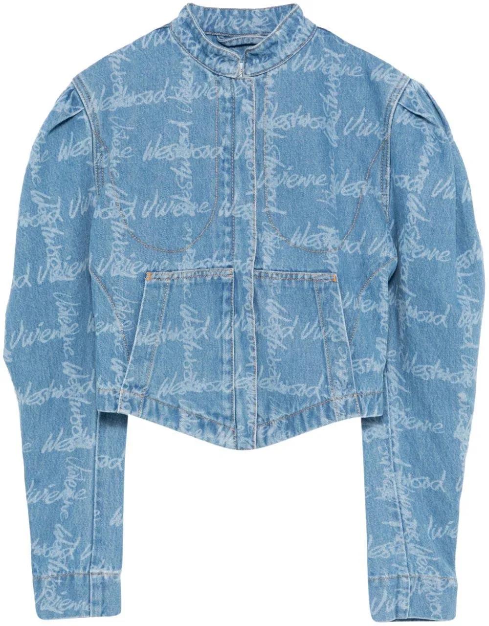 Thumbnail - Vivienne Westwood - Jackets Gridblue - Größe XS - blau