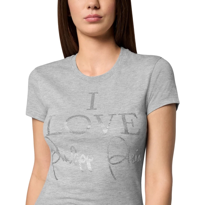 Philipp Plein T-Shirt T-Shirt Slim Fit grau(Image 4)