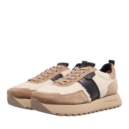 Kennel & Schmenger TONIC Suede/Wool/Napp nuts/nat/schw S sneaker basse