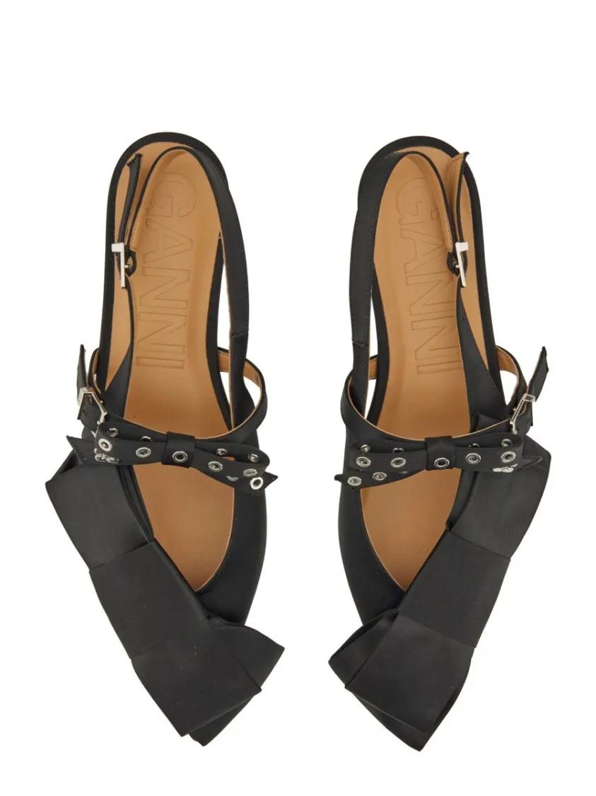 Thumbnail - Satin Ballerina - Gr. 37 (EU) - in Schwarz