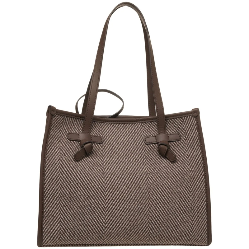 Gianni Chiarini Shopper Shopper with leather details braun
