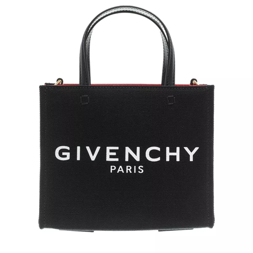 Givenchy G-Tote - Mini Tote Bag Black Rymlig shoppingväska