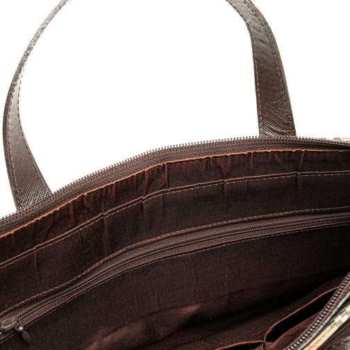 Burberry Sac à provisions 20th Haymarket Check Canvas Tote braun (Image 14)