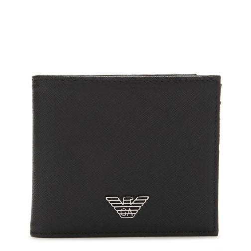 Emporio Armani Geldbörse Emporio Armani Black Billfold Wallet Y4R168-Y138E- Schwarz