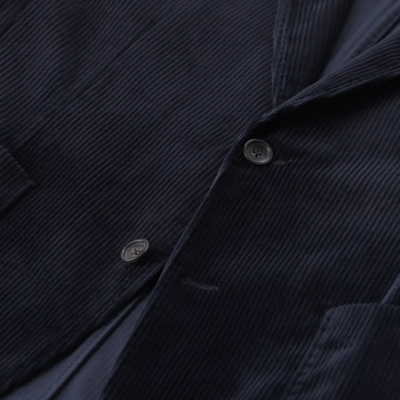 windsor. Anzugjacke Cordsakko aus Baumwolle blau(Image 4)