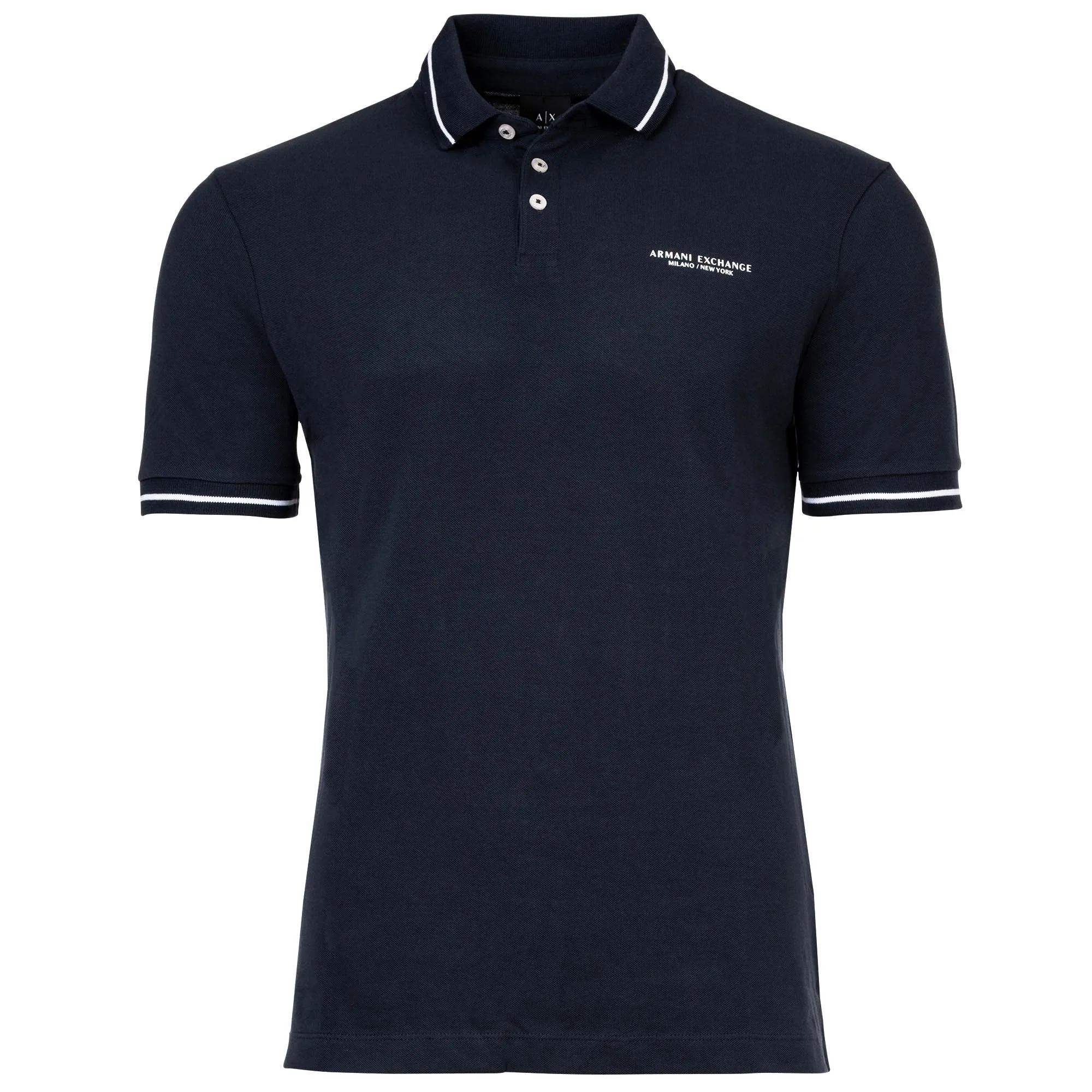 Armani Exchange Herren Blau - Ax Poloshi - Größe 2XL