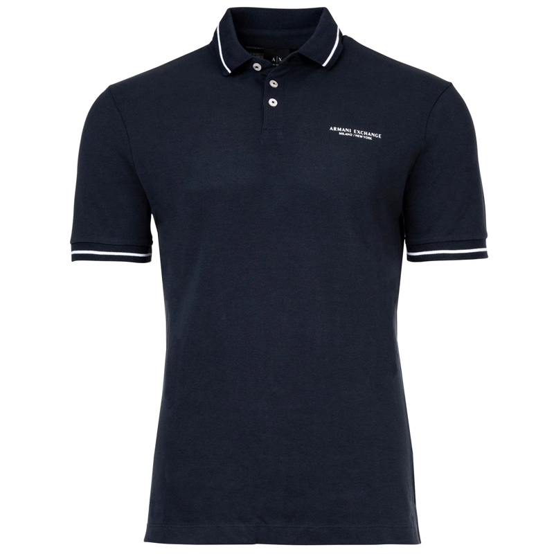 Armani Exchange Polohemd Armani Exchange A|X ARMANI EXCHANGE Herren Poloshi marine
