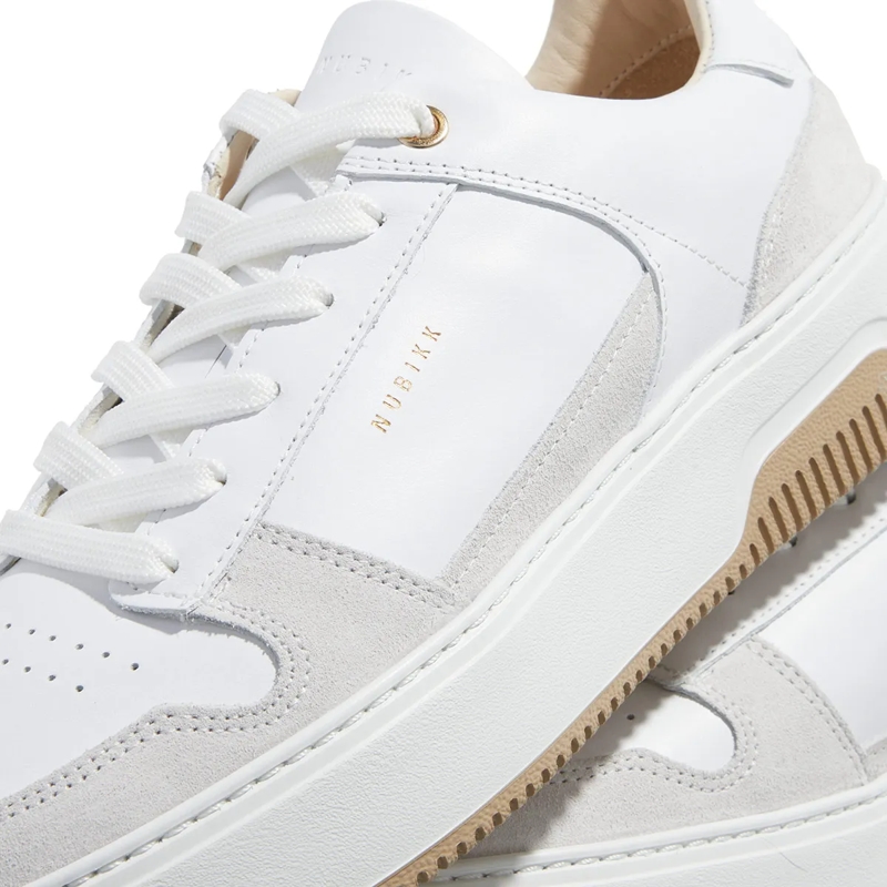 Nubikk Low-Top-Sneaker Basket Court White Combi Suede(Image 3)